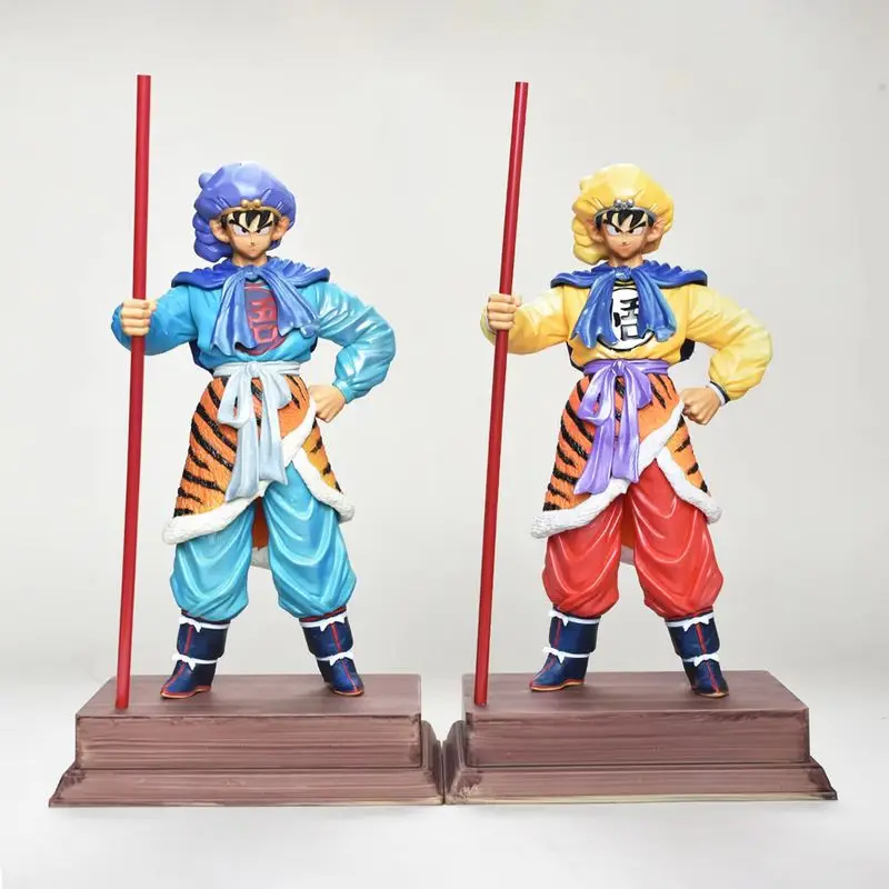 

Фигурка Сон Гоку из Dragon Ball Z, 33 см, в тигровой юбке, коллекционная модель, статуэтка из ПВХ, игрушка для декора стола