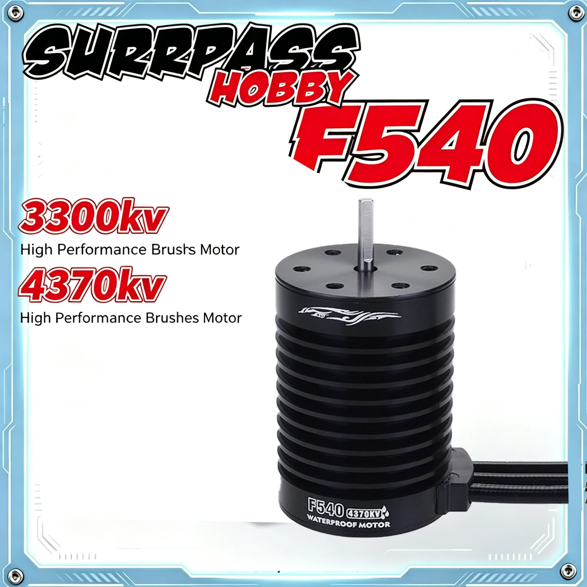 Rc Hobby Monster Truck - Surpass Hobby F540 Waterproof Brushless Motor