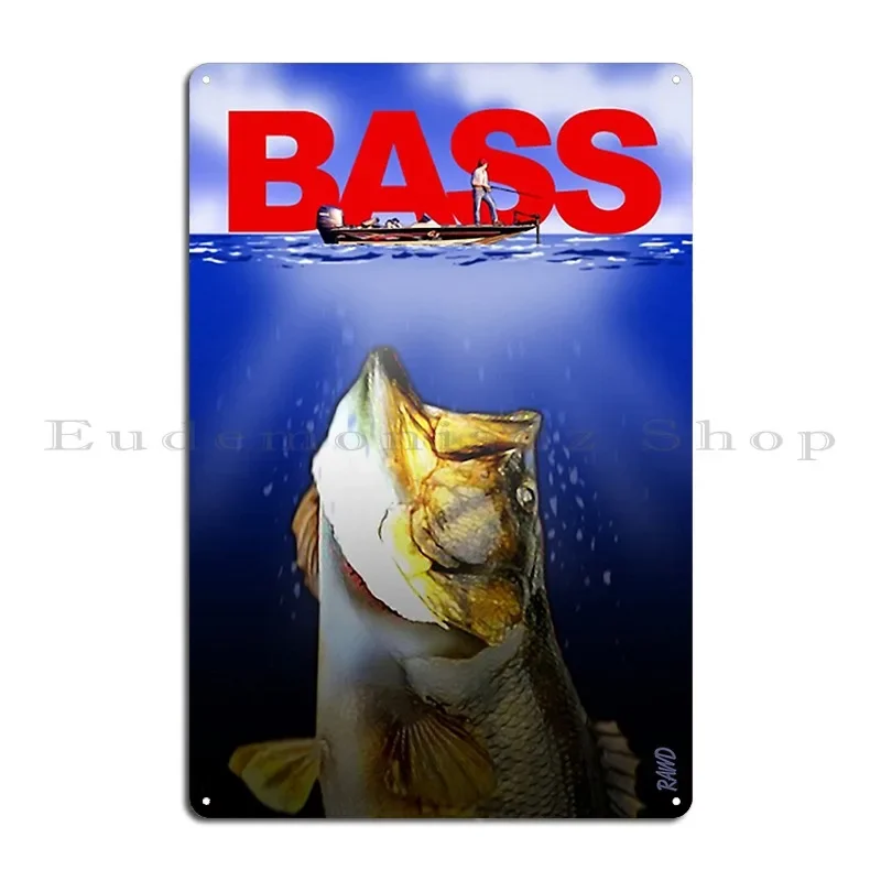 Bass Rawddesign Metal Sign Wall Decor Cinema Decoration Designing Printing Tin Sign Poster