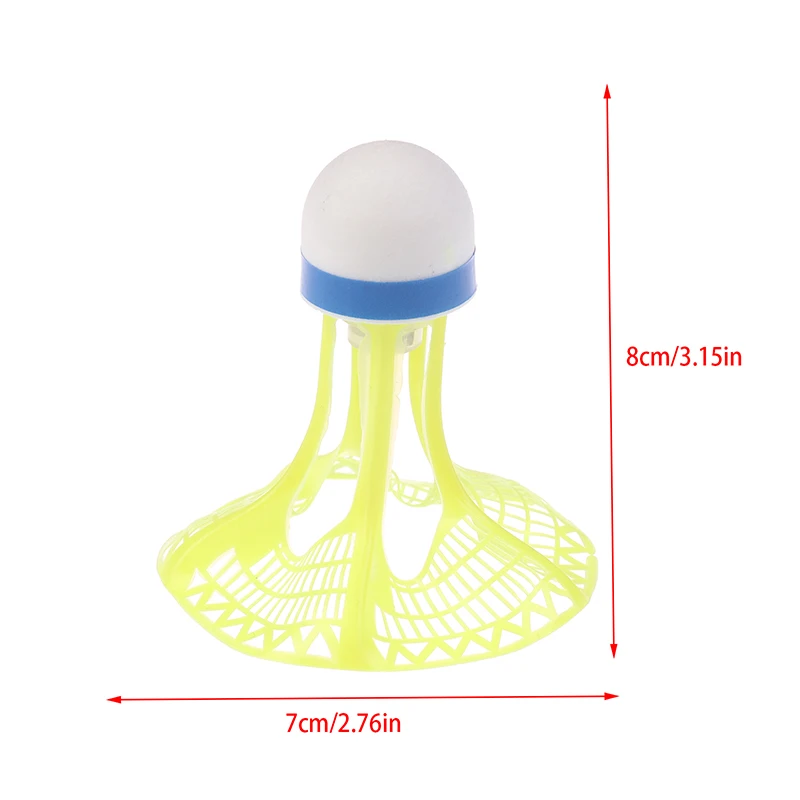 Nylonowe wiatroszczelne akcesoria do badmintona zewnętrznego Świecące akcesoria do badmintona Lotki fluorescencyjne Super odporna piłka do badmintona LED
