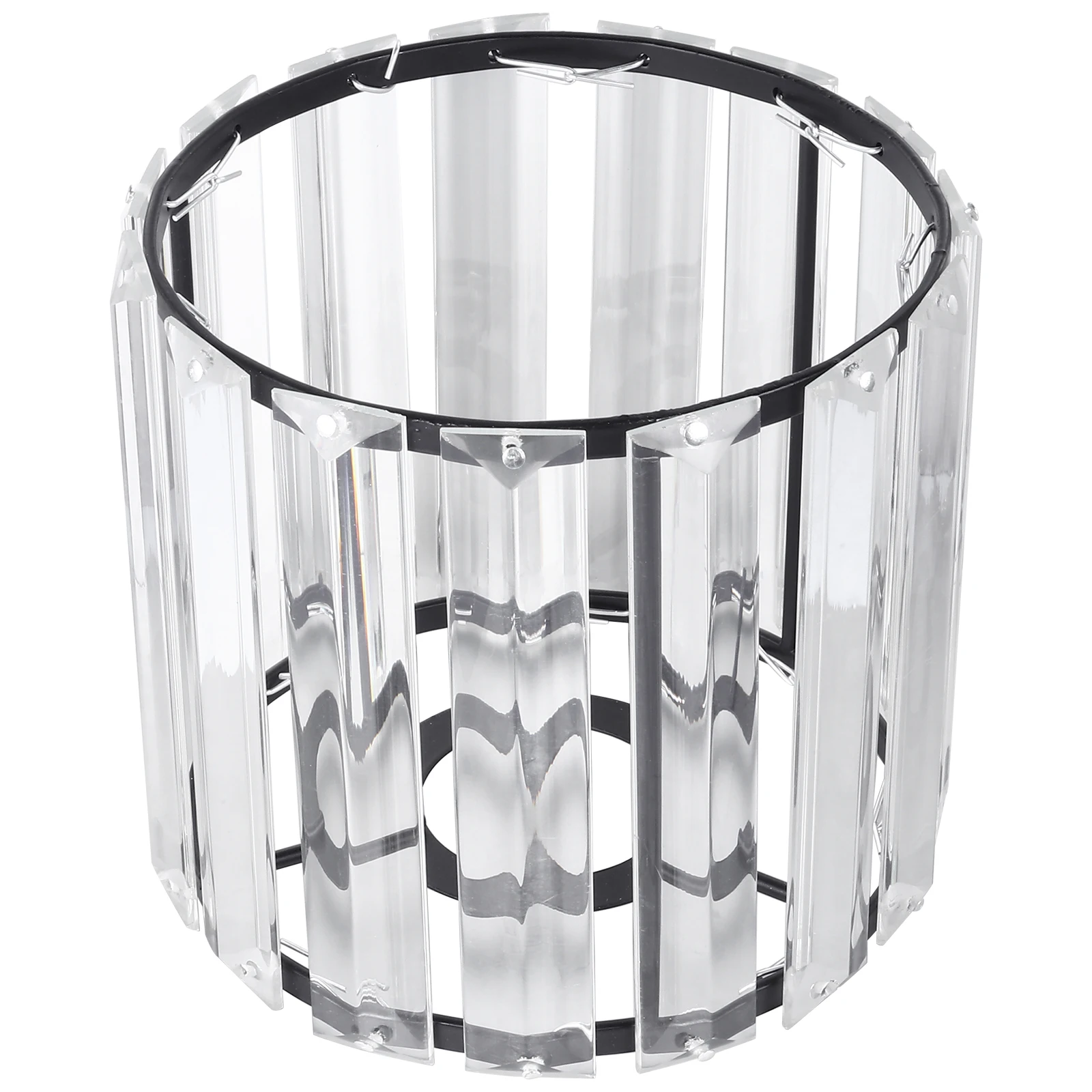 

Crystal Ceiling Lamp Lampshade Pendant Light Modern Lights Cover Replacement Lampshades for Table Small Dining