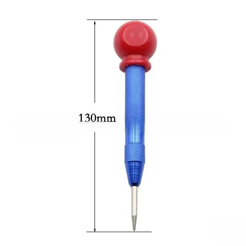 Automatic Centre Punch General Woodworking Metal Drill Loaded Automatic Punch Hand Tools for Metal Wood Glass for Window