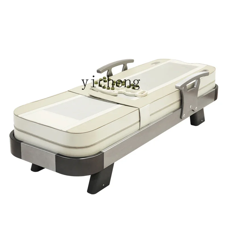 

ZC Multifunctional Jade Warm Physiotherapy Bed Spine Combing Bed Warm Jade Home Full Body Massage Bed