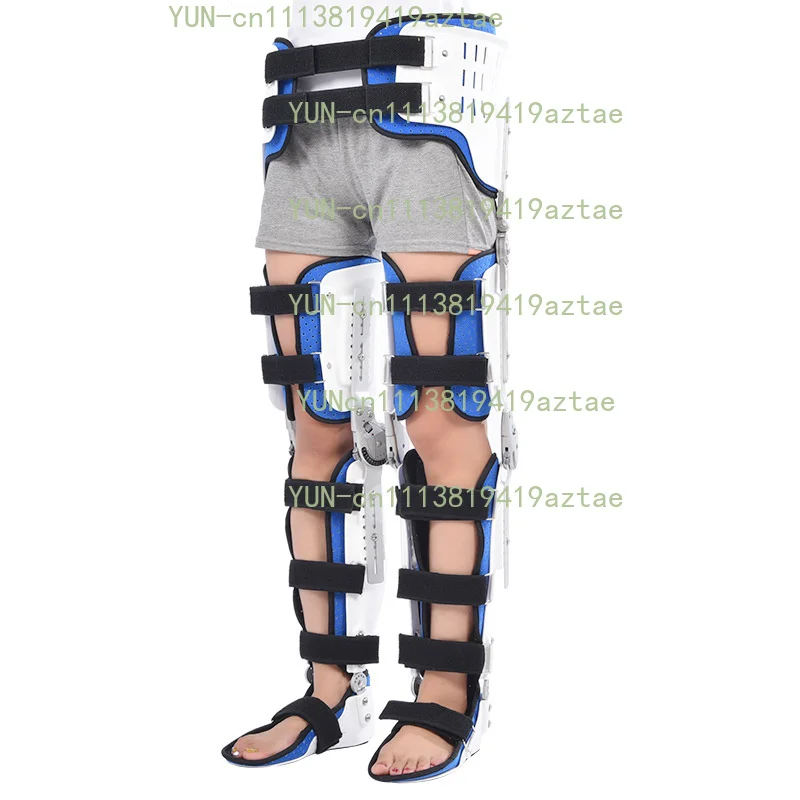 Rehabilitation Equipment Knee Hip Ankle Foot Fixation Bracket Support Walking Boot Bracket