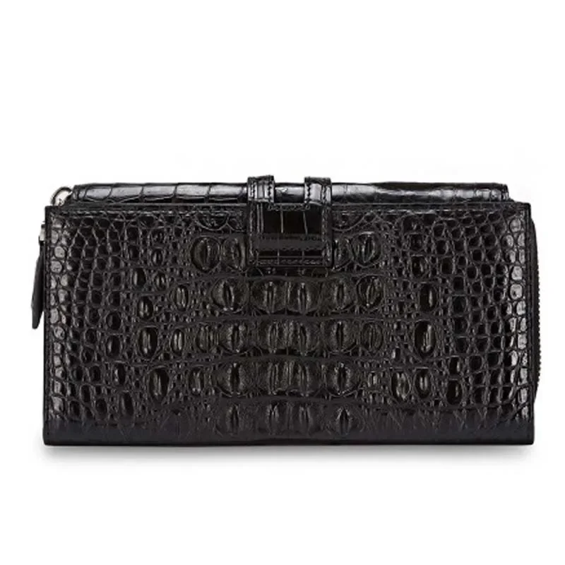 xiangdongdong  crocodile men clutch bag   handbags  Business men handbags men wallet