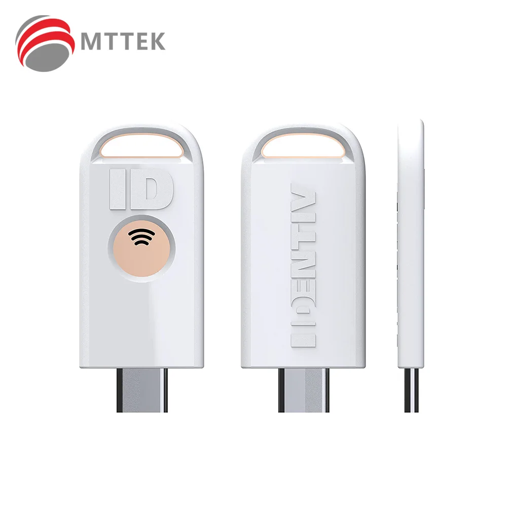 Ident iv's USB-C utrust fido2 nfc Sicherheits schlüssel Zwei-Faktor-Authentifizierung u2f USB-Taste Pin Touch (nicht biometrisch)