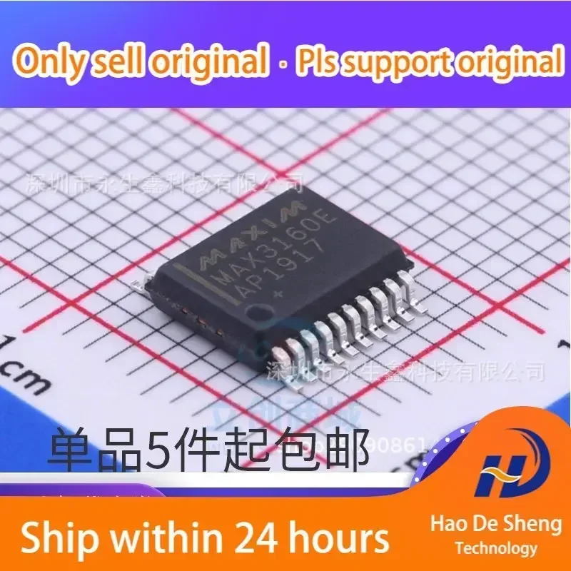 

10 шт./лот MAX3160EAP+T MAX3160EAP SSOP20 Приемопередатчик. Новый оригинальный чип в наличии.