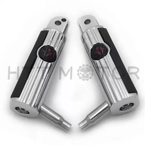 Gear Skull Footpegs For Harley passenger 2018-later Softail Fat Boy FLFB Fat Bob 2020-later LiveWire Motorcycle Accessories - Image 18