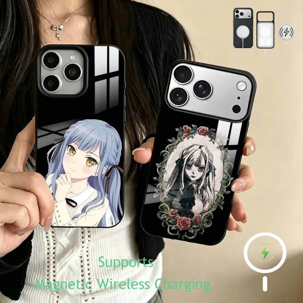 

A-Ave Mujica Togawa Sakiko Phone Case For iPhone17,16,15,14,13,12,11 Plus,Pro Supports Magnetic Wireless Charging
