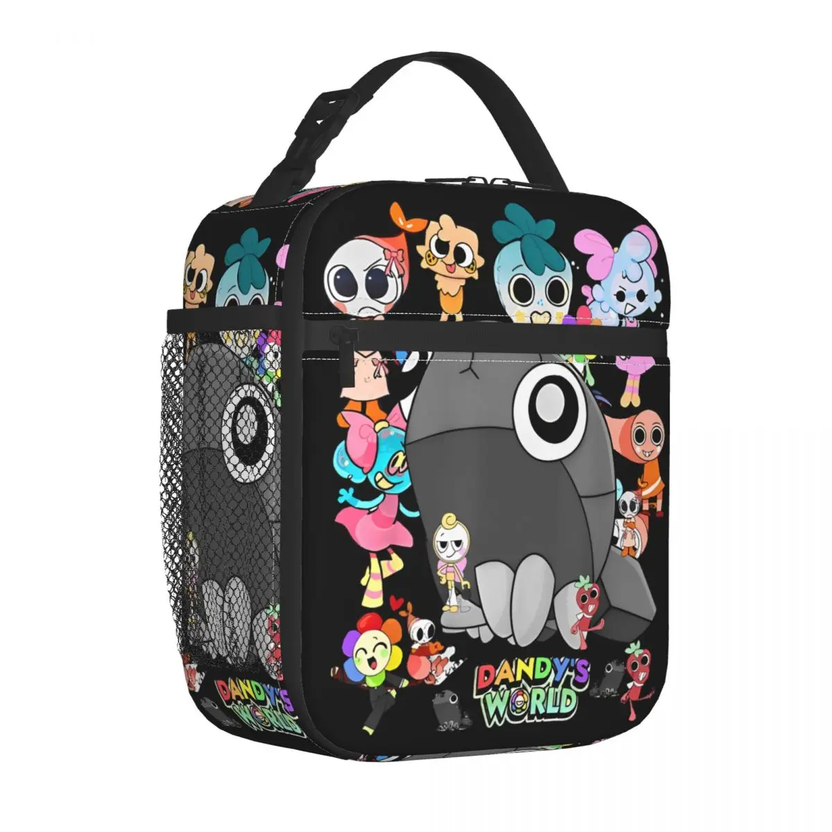 

Funny Game Cute Dandys World Insulated Lunch Bags Thermal Bag Lunch Container Large Lunch Box Tote Food Bag Office Outdoor