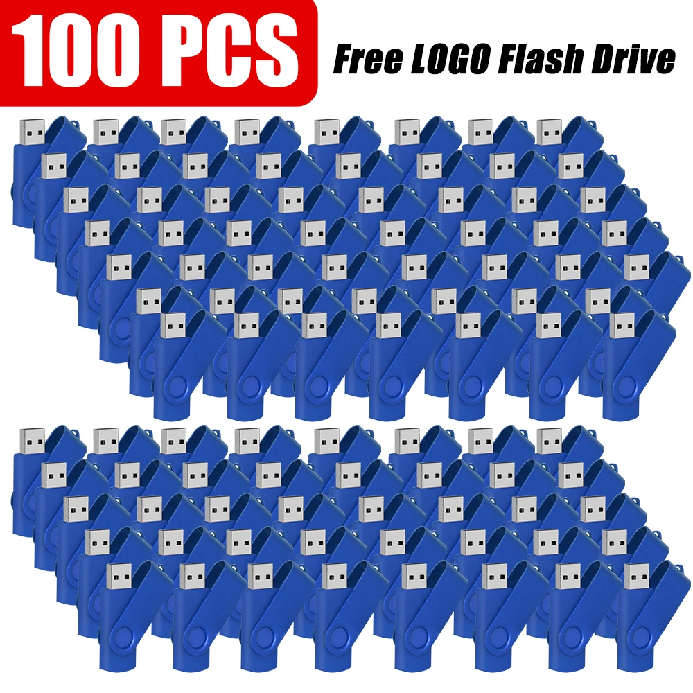 100 PCS/lot Colour USB Flash Drive Pen Drive 1GB 4GB 8GB 16GB Pendrive Memory Stick 32GB 64GB USB Stick Gift Free Custom LOGO