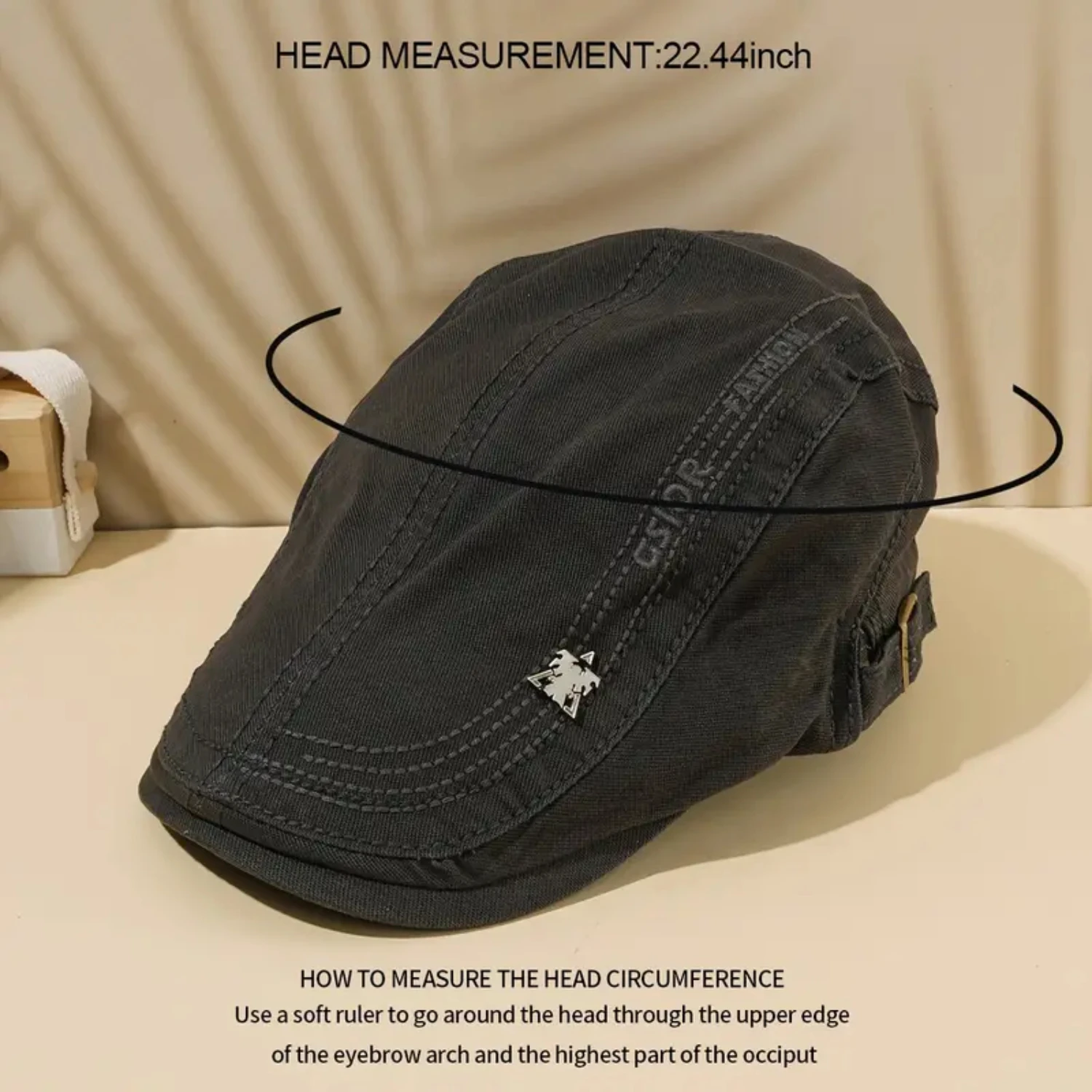 Stylish, Cool and Trendy Unisex Casual Baseball Sun Cap - Fashionable Dad Hat for Outdoor Activities - Modern Newsboy Style Cap