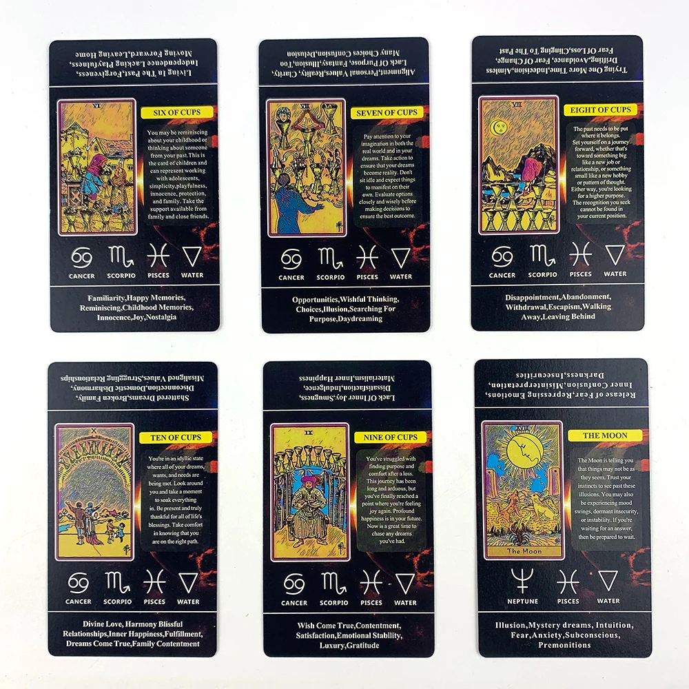 タロットカード A 78 デッキ オラクル 英語占い版 ボラッド 家族の集まりゲーム ハロウィンとクリスマスのゲーム