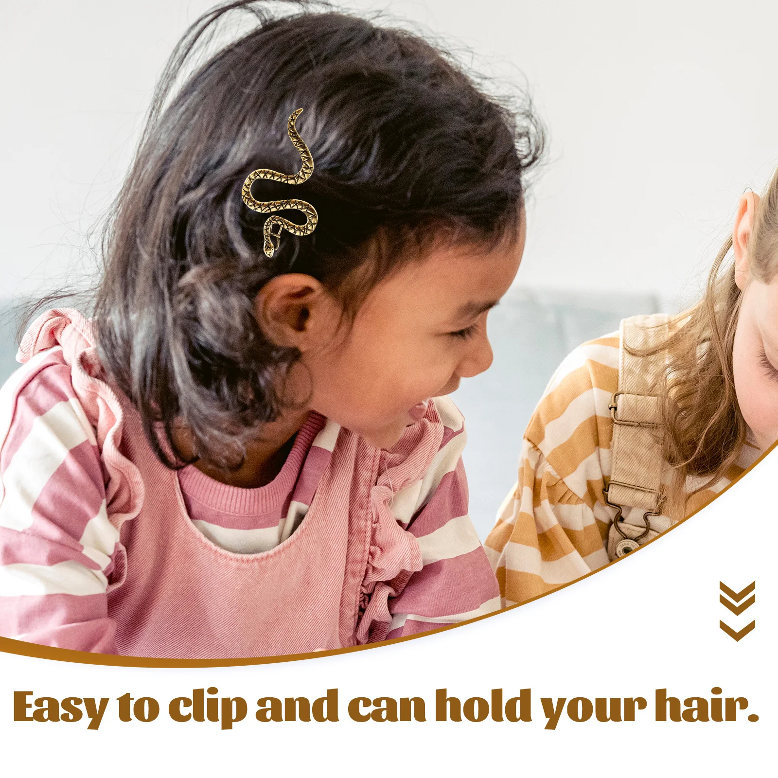 

4Pcs Creative Hair Clip for Ladies Girls Metal Design Fashion Accessory Hairpin Woman Hairpin