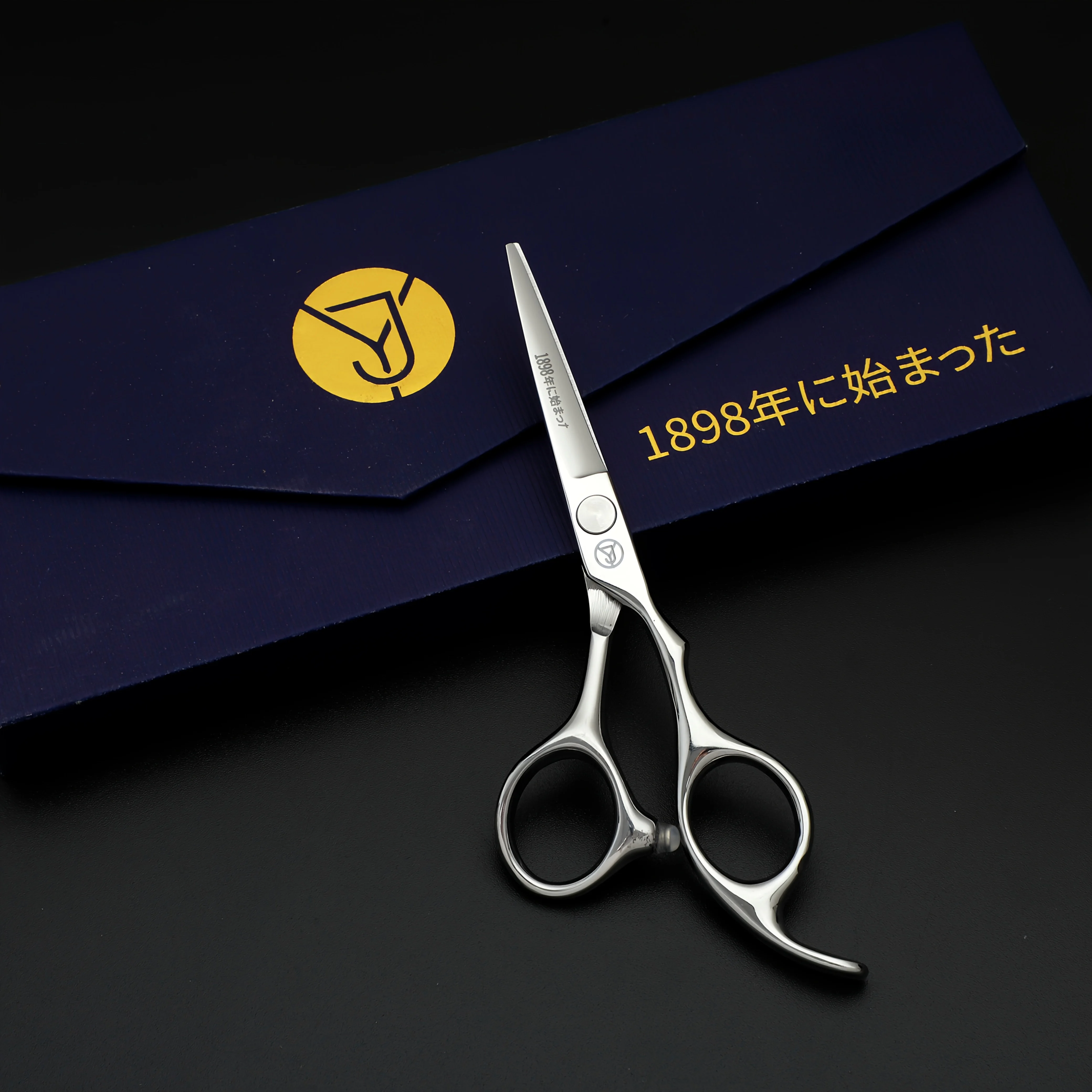 Full-size Stainless Steel Thinning Scissors, High-quality Professional Hairdressing Scissors, These Scissors Are Very Sharp