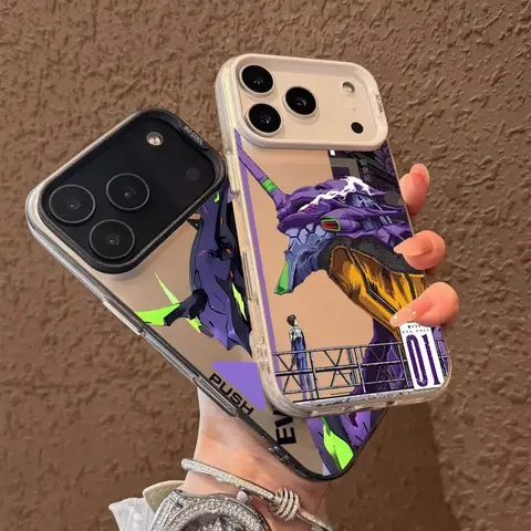 Anime EVA E-Evangelions Phone Case For OPPO A3 A5 A6 Pro A15 A35 A18 A38 A3X A5X A55 A36 A17 A58 A57 A78 A98 A60 Hard IMD Cover