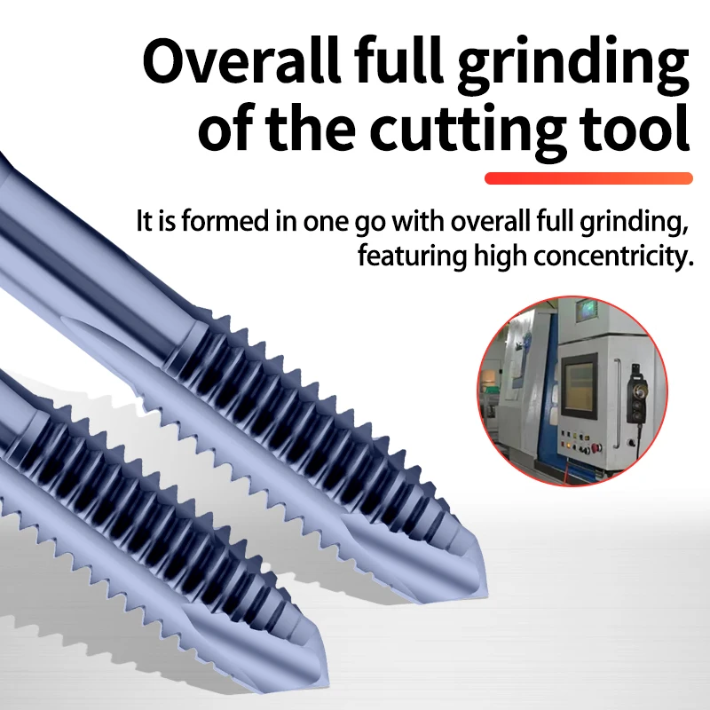 

BOSS TAPS HSSE-PM JIS Standard Spiral Fluted Tap Pointed M2 M2.5 M3 M4 M5 M6 M8 M10 M12 Machine Screw Thread Taps