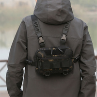 Men's Tactical Bags Climbing Camping Backpacks Waterproof Molle Nylon Fishing Chest Bag Outdoor Travel Vest Backpack Fanny Pack