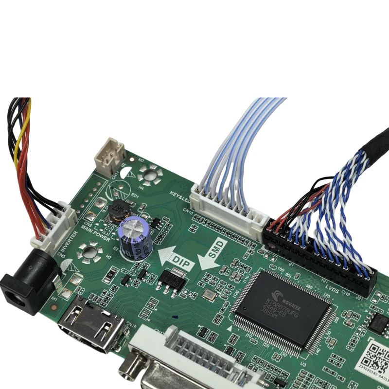 HDMI + DVI + VGA + الصوت وحدة تحكم بشاشة إل سي دي مجلس عدة 19 بوصة G190ETN01.4 1280*1024 وحدة تحكم LCD مجلس لتقوم بها بنفسك أطقم