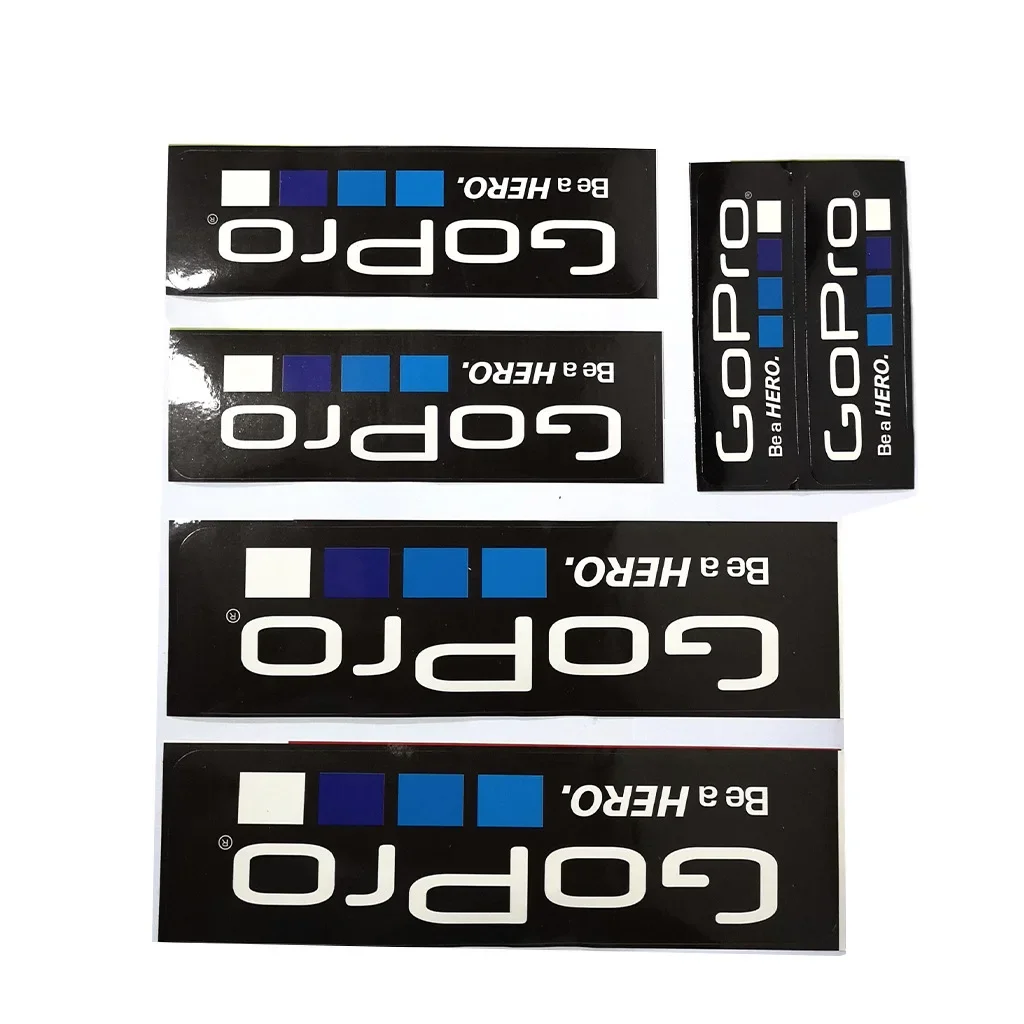 For Gopro Sticker Decal Set Protective Film for Gopro Hero 13/12/11/10/9 Sports Camera Stickers Accessories