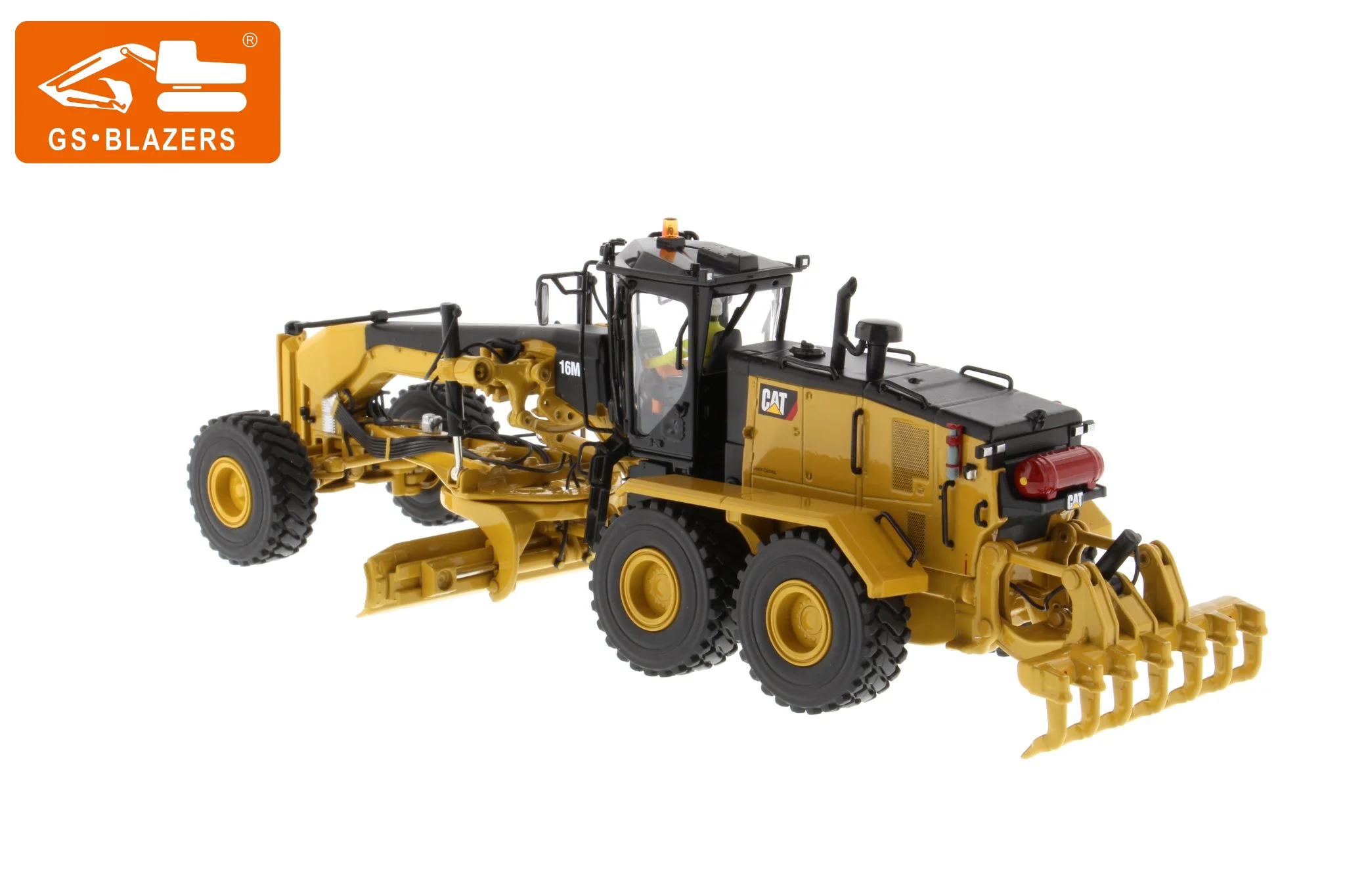 Motor Grader 1:50 Cat 16M3 Motor Grader Metal Excavator Toys for Kids