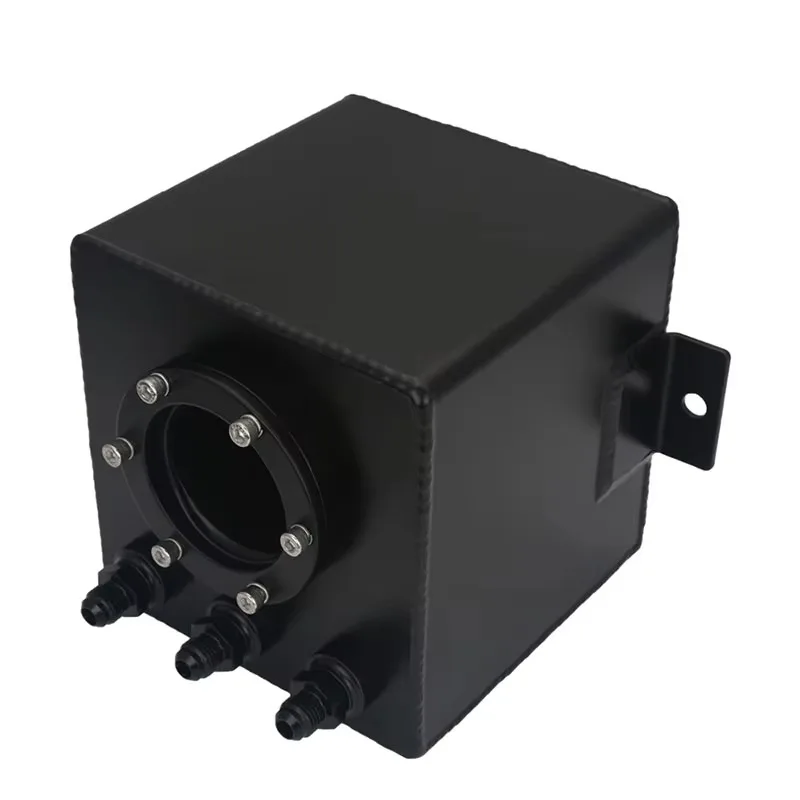 

Universal 2L Aluminum Billet Fuel Surge Tank for 044 Fuel Pump 2 Liter Fuel Cell Surge Tank 6AN