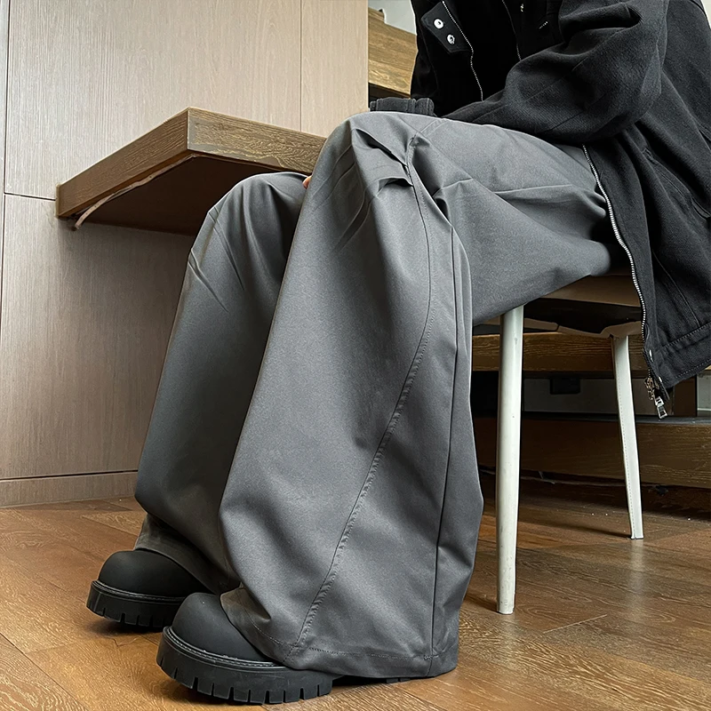 

LAPPSTER Korean Fashions Y2k Baggy Pants Men Clearance Sale Items Casual Loose Wide Leg Sweatpants Japenese Harajuku Clothing
