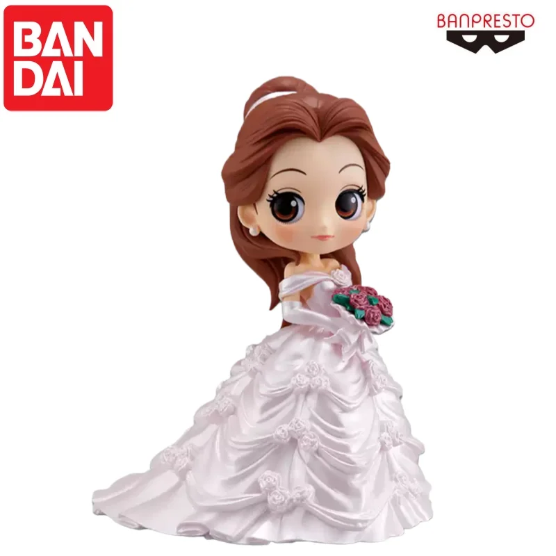 

In Stock Original Bandai Disney Gashapon Toys Cinderella Ariel Jasmine Anime Action Figure Desktop Ornaments Model Kids Gift