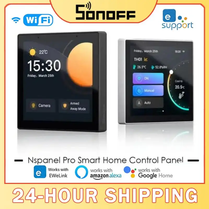 New SONOFF NSPanel Pro Smart Home Control Panel Multiple Controller 3.95" TFT Touch Screen With Zigbee Gateway Work With Alexa