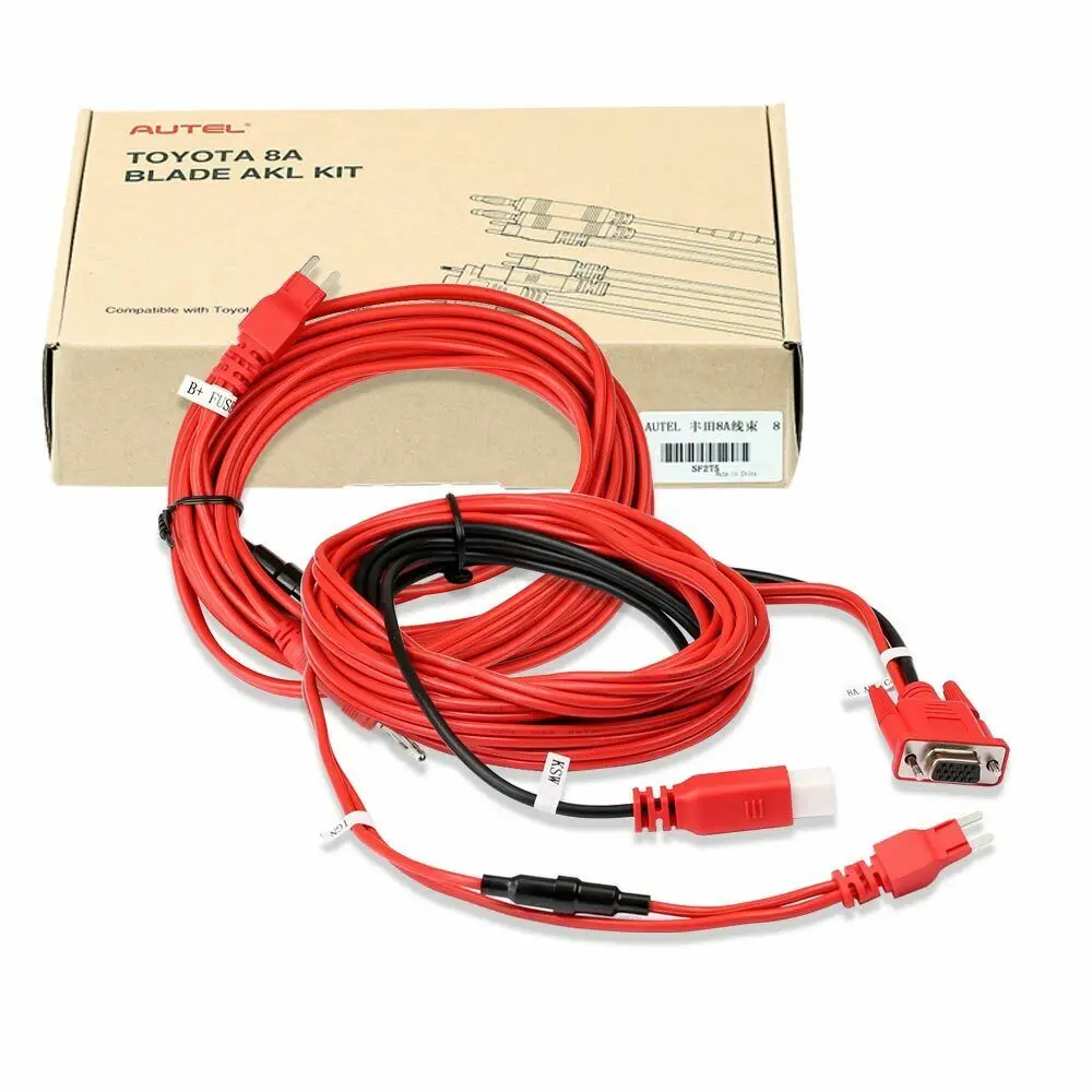 

Autel для Toyota 8A Non-Smart Key, адаптер для потерянных всех ключей, подходит для IM508 APB112 G-Box2