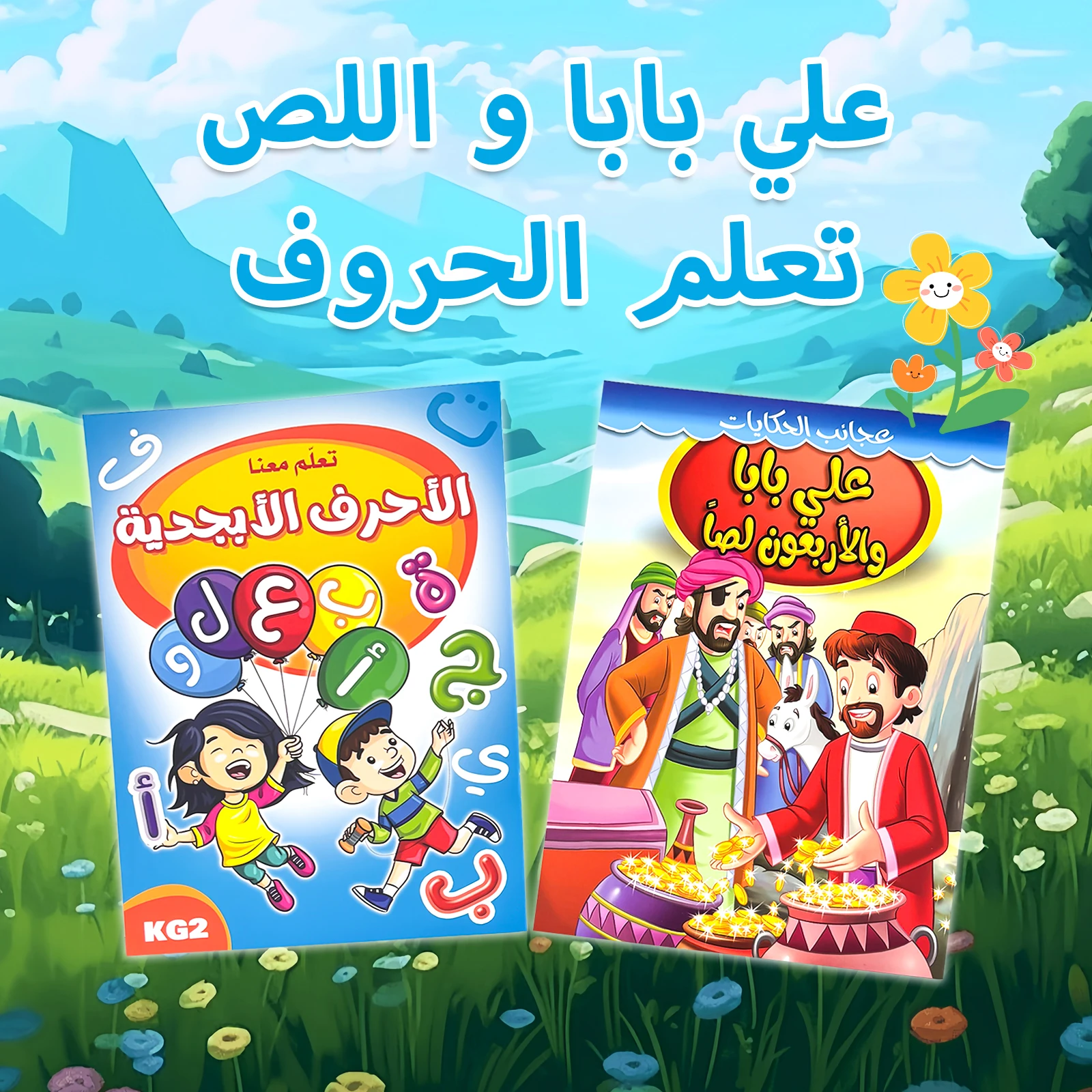 

Must have it! Arabic KG2 Books - An anime book Set for Improving Math Skills and Moral Values