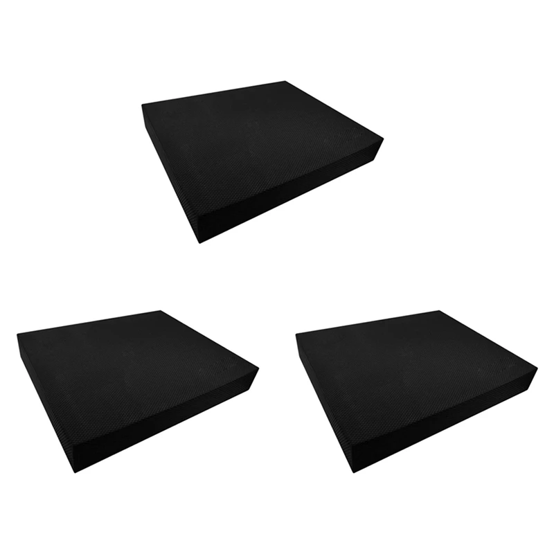 3X Yoga Balance Pad Non-Slip Thickened Foam Balance Cushion For Yoga Fitness Training Core Balance Knee Pad