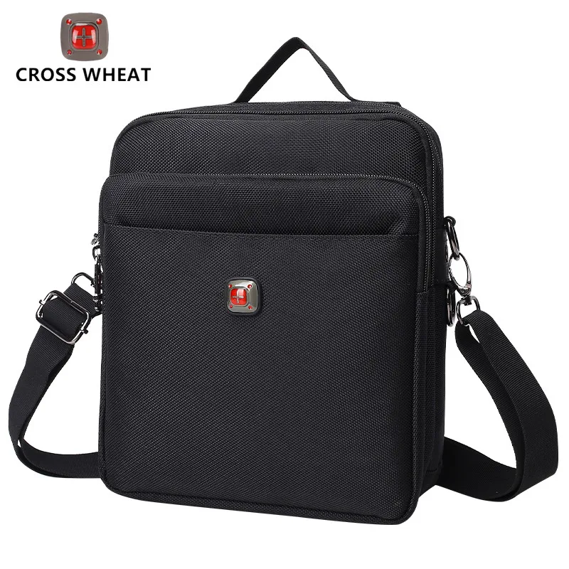 Swiss Cross Men's Shoulder Bag, Casual Bag, Men's Bag, Oxford Cloth Bag, Single Shoulder Bag, Crossbody Bag, Men's Backpack