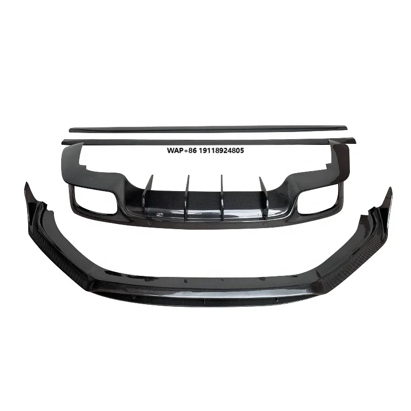

FOR Panamera 971 Carbon Fiber Package Front Lip Side Skirt Rear Lip Front and Rear Bumper Car Retrofit Body Kit