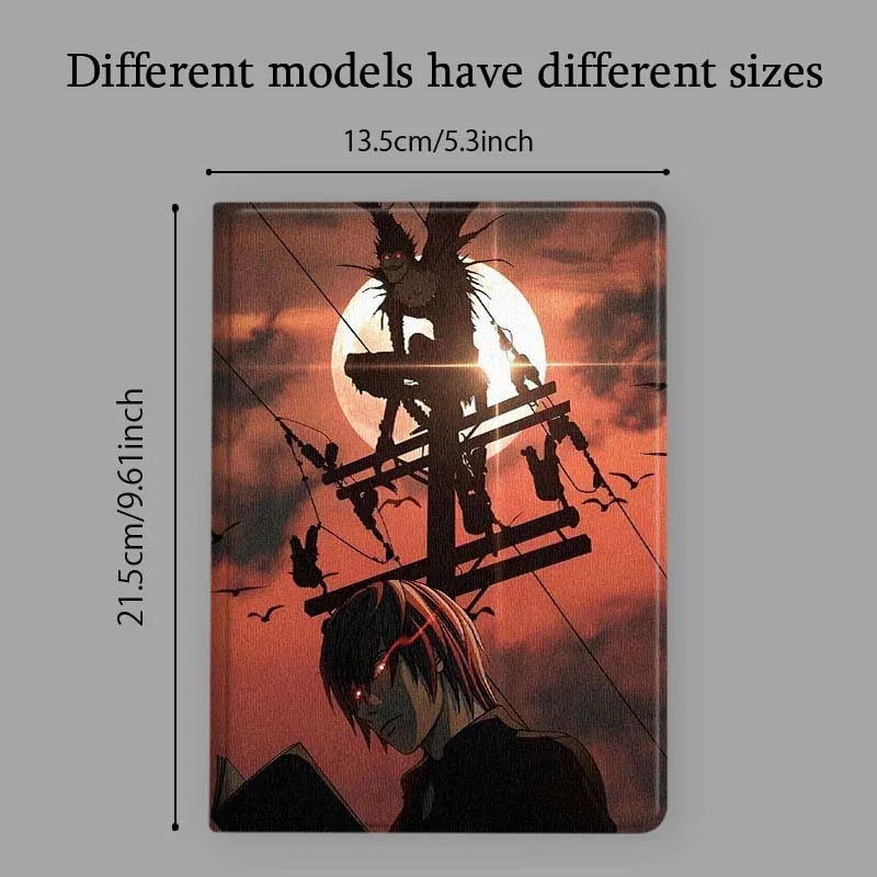Comics D-Death Note Soft For Samsung Galaxy Tab S11 S10 S9 S8 S7 S6 A11 A9 A8 A7 Lite FE Plus Inch Tablet Case 5
