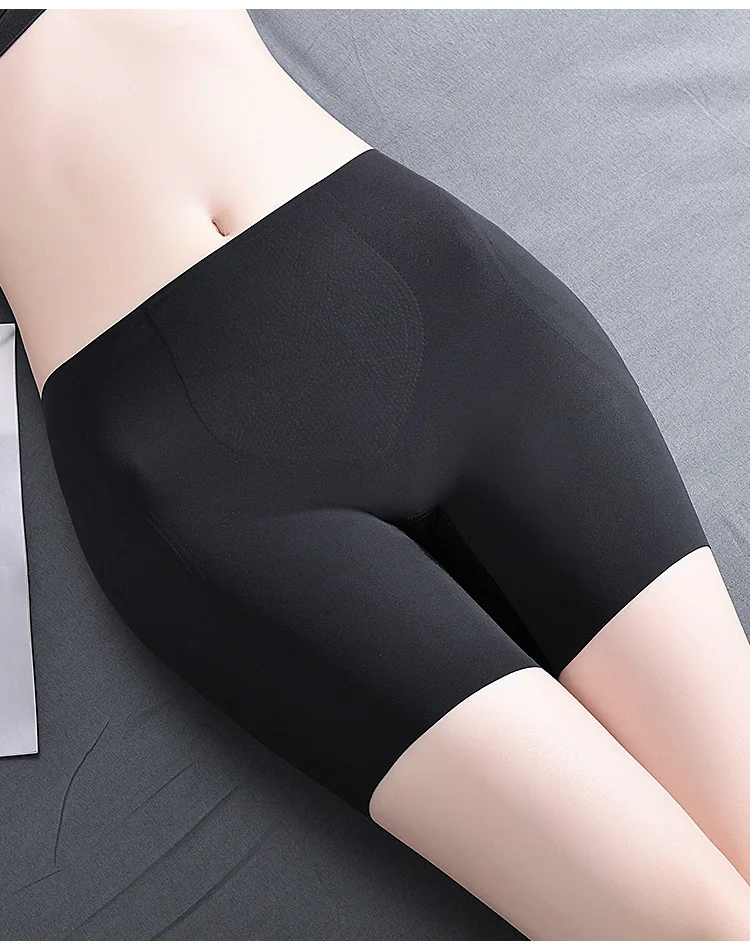 VILIS سراويل داخلية عالية الخصر لتشكيل المؤخرة بدون خياطة ملابس داخلية من الحرير الجليدي قابلة للتنفس غير مرئية للتخسيس للنساء