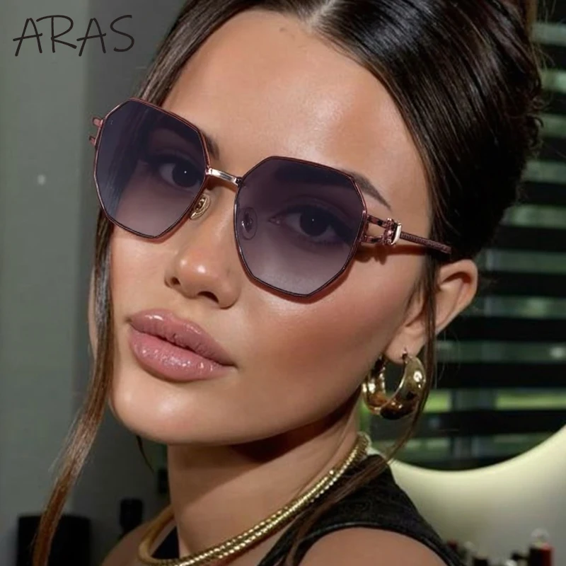 Punk escudo quadrado óculos de sol feminino grande 2025 marca luxo na moda polígono óculos de sol para senhoras uv400 ao ar livre vintage eyewear