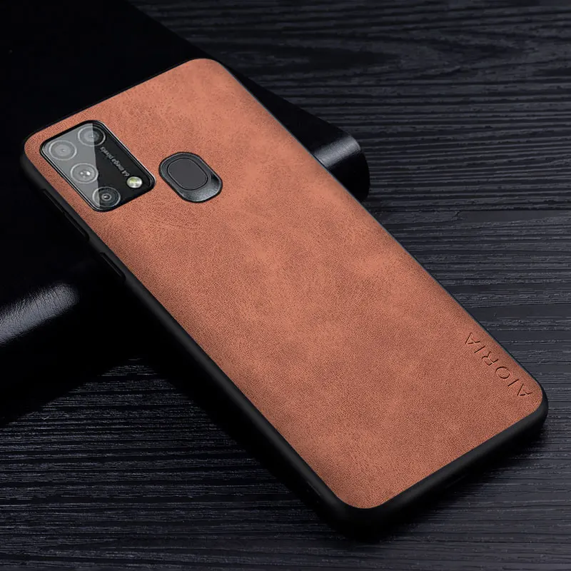 Premium PU Leathe Phone Case for Samsung Galaxy A31 A41 A21S A11 M11 Solid Color Cover for Samsung Galaxy M31 M31S M51 Case