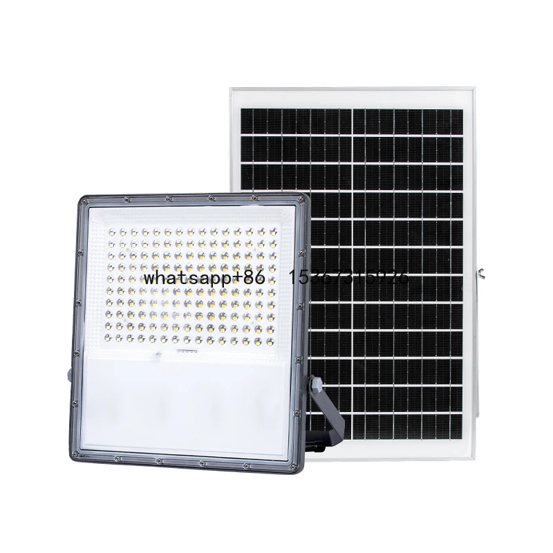 

High Lumen Led Chips Solar Outdoor 400W 300W 100w 200w Outdoor Led Solar Flood t For Garden