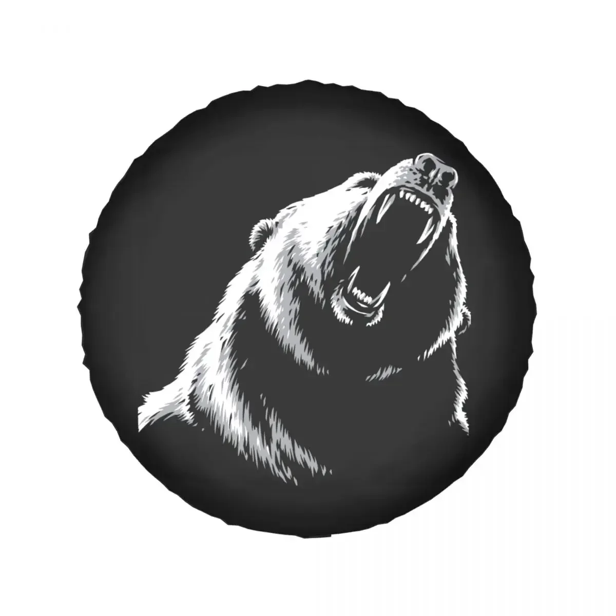 

Чехол на запасное колесо с рисунком медведя, водонепроницаемый и пыленепроницаемый, универсальный, подходит для размера S, M