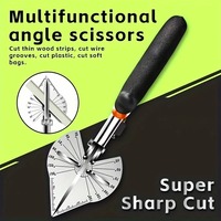 45–135 Degree Adjustable Angle Miter Shear Cutter – Manual Tool for Wall Panel, PVC Pipe, Trunking, Soft Hose Cutting