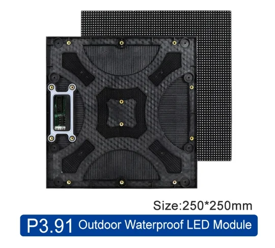 P3.91 Outdoor SMD LED Display Module 250x250mm 16 scan FULL Color Led module