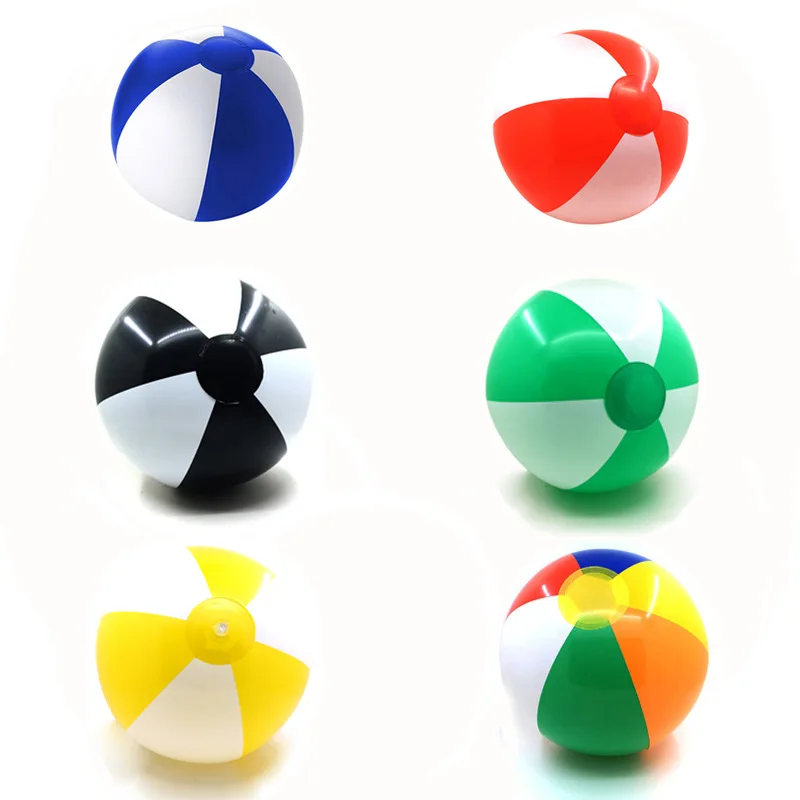 Nowa 30cm Kolorowa Dmuchana Piłka Zabawka do Pływania dla Dzieci do Zabawy w Wodzie, do Basenu, Koło do Pływania, Zabawka na Imprezę, Zabawka SPORTOWA, Piłka Plażowa Q5