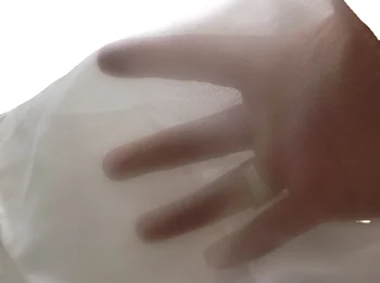 10Yards 4,5 reiner Seiden paj Stoff m/m 19gsm 35 