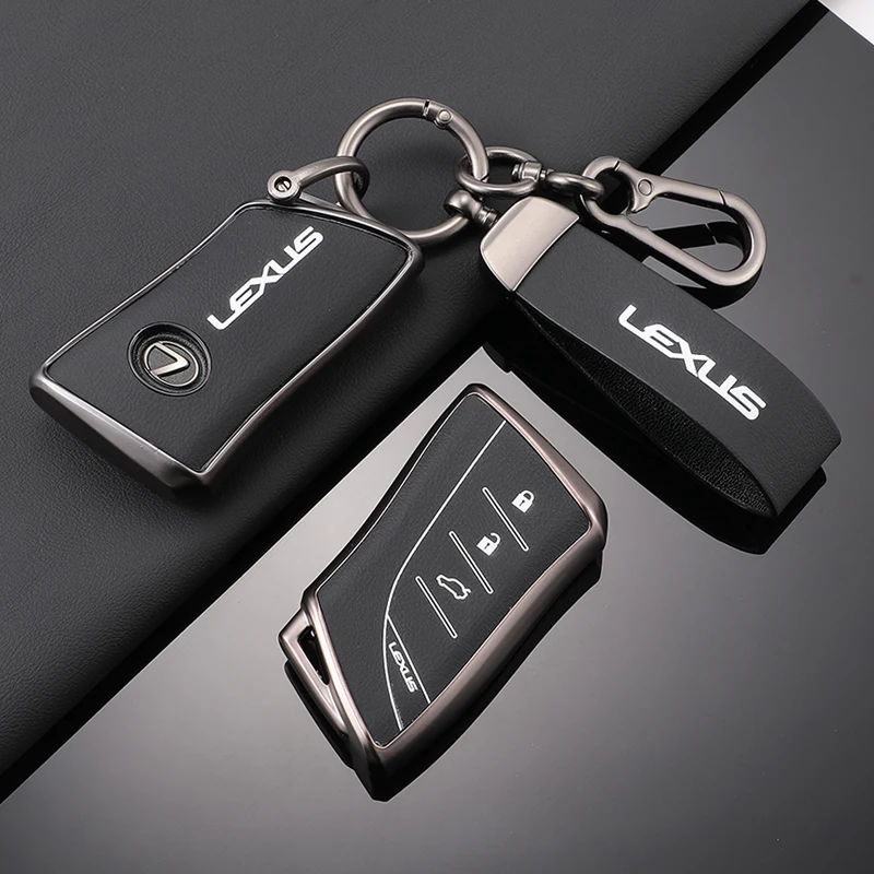 الجلود سيارة الذكية مفتاح بعيد غطاء ل لكزس NX ES UX الولايات المتحدة RC LX GX IS GS RX 200 250h 350 LS 450h 460h 260h 300h UX200 ES350