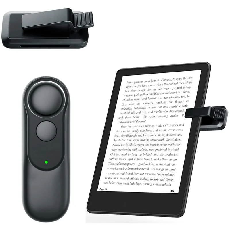 

N93R Remote Control Page Turner Bluetooth For Kindle Remote Control Clicker Page Turner Remote Control Extenders For Kindle
