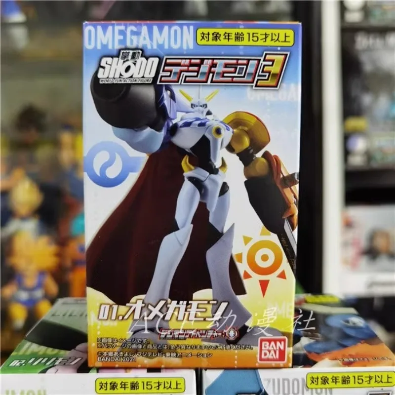 Bandai-Digimon Adventure Zudomon Omegamon Alter-S Lilimon Box ، زخارف تجميع البيض المجمعة ، موديلات المجوهرات ، الأصلية