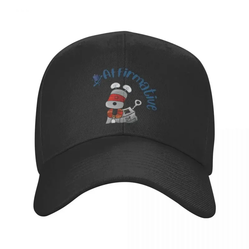 Robot dog / Affirmative Baseball Cap Golf sun hat black Anime Hat For Women 2024 Men's