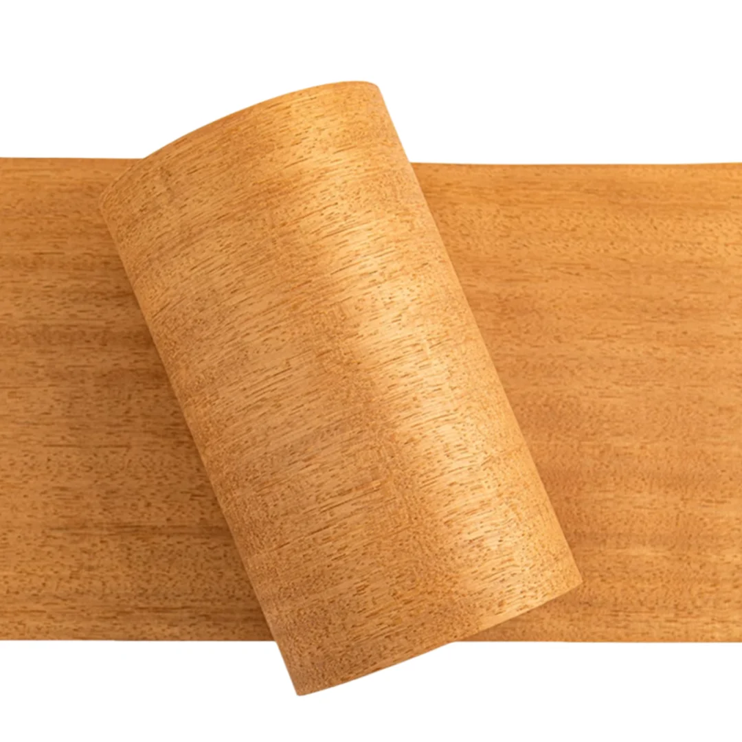 Length:2.6meters Width:220mm T:0.25mm Natural Merbau Solid Wood Veneer Home Speaker Decor Wall Facelifts Furniture Refurbishment