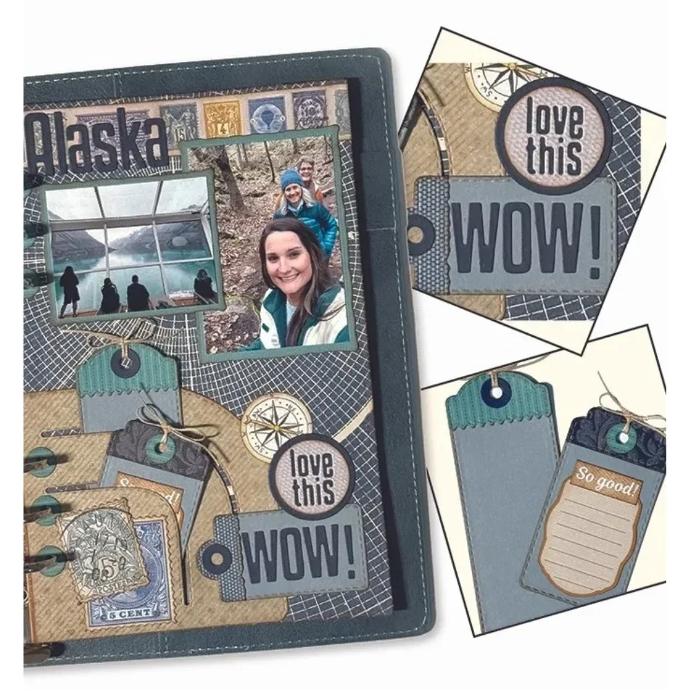 Stansmessen Voor DIY Scrapbooking Ambachten Maker Fotoalbum Sjabloon Handgemaakte Decoratie